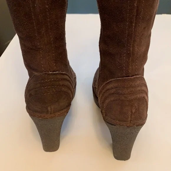 Juicy Couture Madley Suede Lace Up Boots - Picture 8 of 9